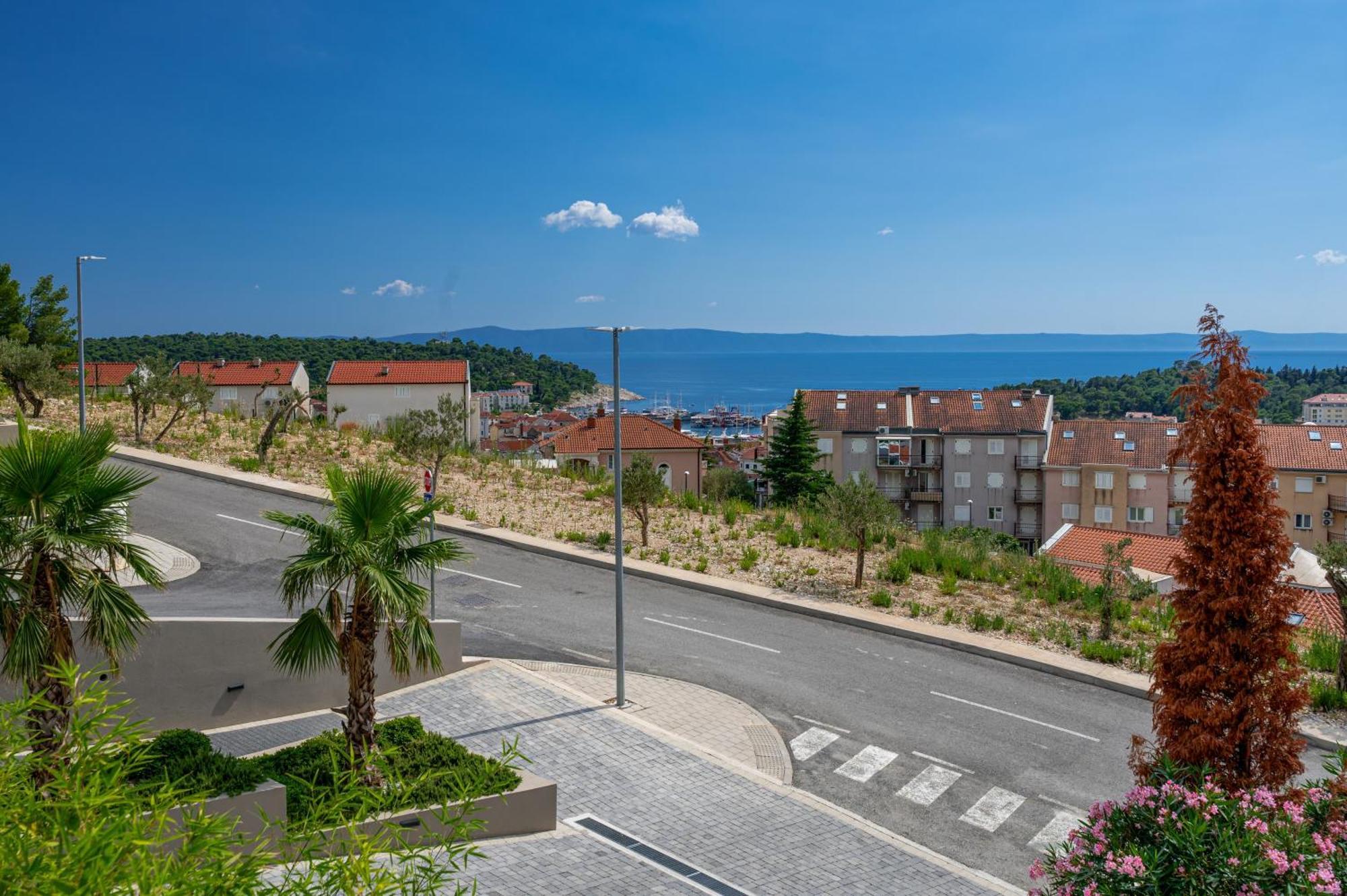 Luxury Adria Sea City & Mountain View Apartment Makarska Buitenkant foto