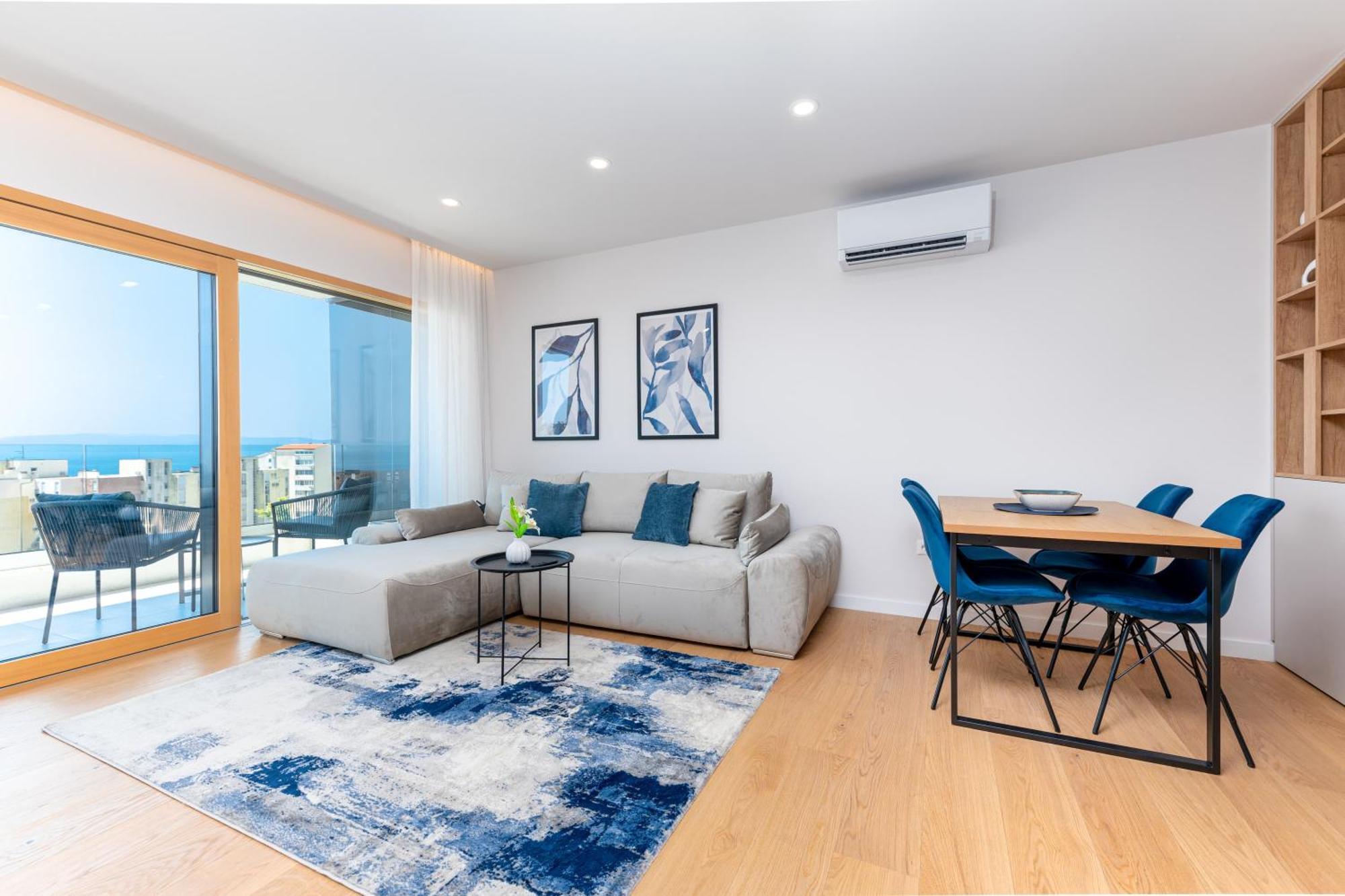 Luxury Adria Sea City & Mountain View Apartment Makarska Buitenkant foto