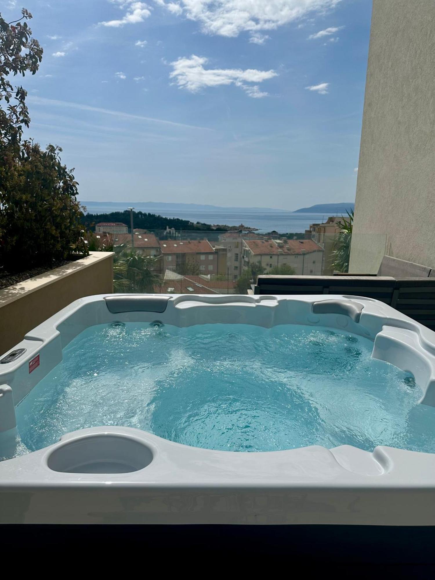 Luxury Adria Sea City & Mountain View Apartment Makarska Buitenkant foto